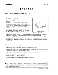 Datasheet TC9319F производства Toshiba