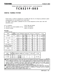Datasheet TC9321F-003 производства Toshiba