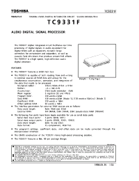Datasheet TC9331F производства Toshiba