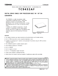 Datasheet TC9432 производства Toshiba