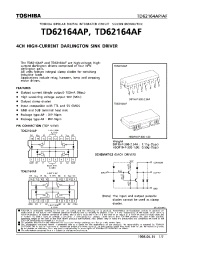 Datasheet TD62164 производства Toshiba