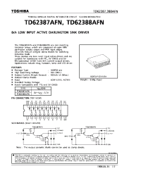 Datasheet TD62387AFN производства Toshiba