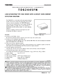 Datasheet TD62445FN производства Toshiba