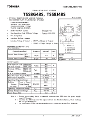 Datasheet TSS8J48S производства Toshiba