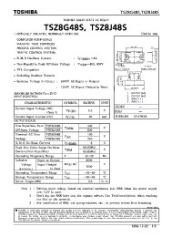 Datasheet TSZ8G48S производства Toshiba