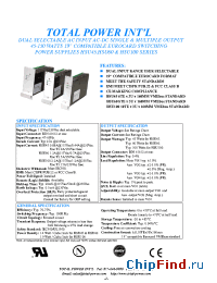 Datasheet HSU45-12E manufacturer Total Power