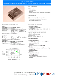 Datasheet TPS60LB-12 производства Total Power