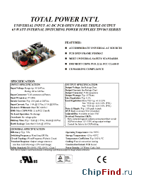 Datasheet TPVI65-32 manufacturer Total Power