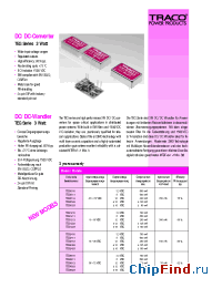 Datasheet TEG0523 производства Traco