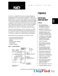 Datasheet TQ8101C manufacturer TriQuint