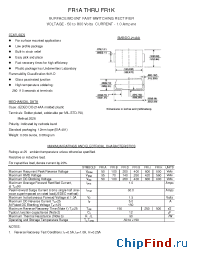 Datasheet FR1B manufacturer Transys 