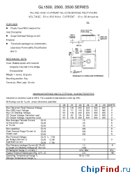 Datasheet GL1501 производства Transys 