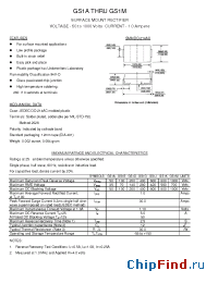 Datasheet GS1D manufacturer Transys 