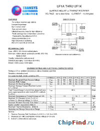Datasheet UF1A производства Transys 