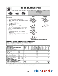 Datasheet SB1505G производства TSC