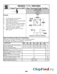 Datasheet SB320G производства TSC
