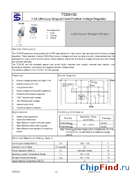 Datasheet TS39150 manufacturer TSC