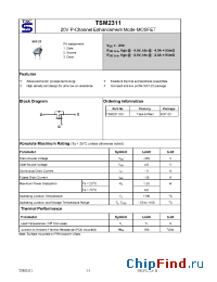 Datasheet TSM2311 manufacturer TSC