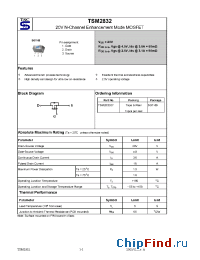 Datasheet TSM2832CY manufacturer TSC
