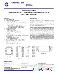 Datasheet 28C256A производства Turbo IC