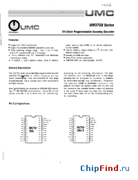Datasheet UM3758-084B производства UMC