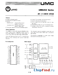 Datasheet UM6264 производства UMC