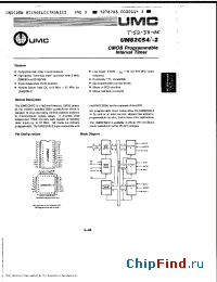 Datasheet UM82C54L-2 производства UMC