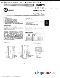 Datasheet UM91210CM производства UMC