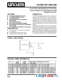 Datasheet US1207-33CM manufacturer Unisem