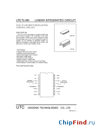 Datasheet TL1451 производства UTC