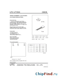 Datasheet UT10XX-C производства UTC