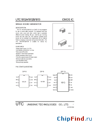 Datasheet UTC1812B производства UTC