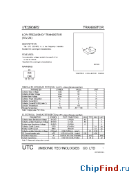 Datasheet UTC2SC4672 производства UTC