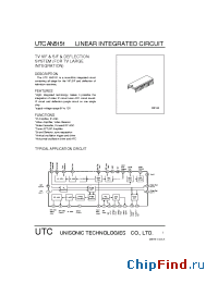 Datasheet UTCAN5151 производства UTC