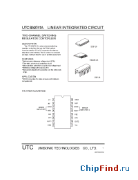 Datasheet UTCBA9741A производства UTC