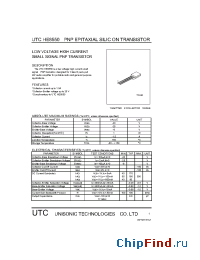Datasheet UTCHE8550 производства UTC