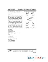 Datasheet UTCUZ1086 производства UTC