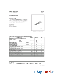 Datasheet UTCX0202A производства UTC