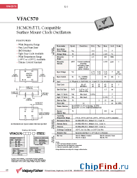 Datasheet VFAC570 производства Valpey-Fisher