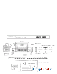 Datasheet MDLS-16263 manufacturer Varitronix