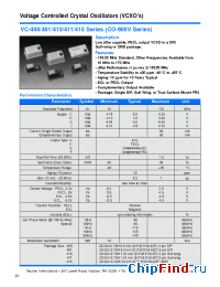 Datasheet VC-400-CCC-205G производства Vectron