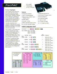 Datasheet VI-LU0-CW manufacturer Vicor