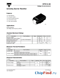 Datasheet 86015 manufacturer Vishay