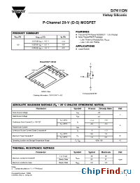 Datasheet Si7370DP-T1-E3 производства Vishay