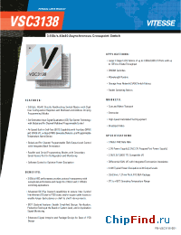 Datasheet VSC3138 производства Vitesse