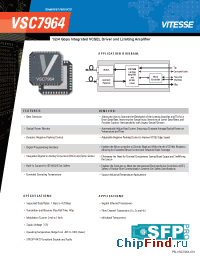 Datasheet VSC7977 производства Vitesse