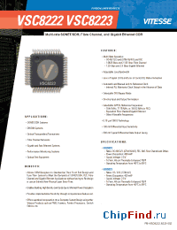 Datasheet VSC8222 производства Vitesse