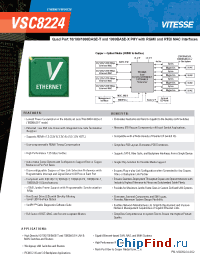 Datasheet VSC8224 производства Vitesse