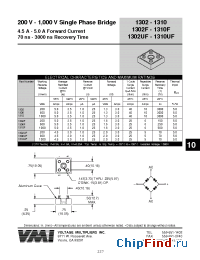 Datasheet 1310UF manufacturer Voltage Multipliers