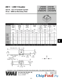Datasheet LTI202D manufacturer Voltage Multipliers